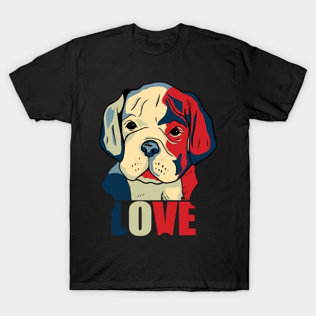 Retro Cane Corso Gift Dog Lover Women Dog Owner Cane Corso T-Shirt by PomegranatePower